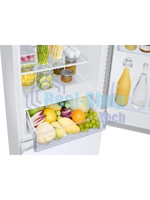 Холодильник Samsung RB34C670EWW/EF белый двухкамерный 230/114л морозилка снизу, No Frost