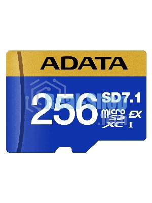 Флеш карта SD 256Gb ADATA Premier Extreme SDXC Class 10 UHS-I U3 V30S 800/700 MB/s (UD256GEX3L1-C)