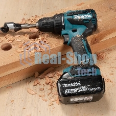 Дрель-шуруповерт Makita DDF490Z, 18 В, 0 Ач, 50 Нм, бесщеточный