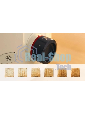Тостер Bosch TAT2M127 бежевый, 950 Вт, 2 слота