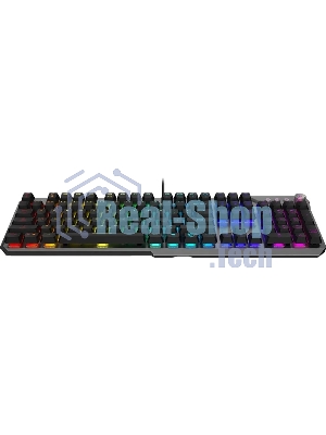 Клавиатура MSI STRIKE 600 Silent механическая серый/черный USB Multimedia for gamer LED (подставка для запястий) (S11-04RU256-CLA)