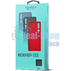 Чехол (клип-кейс) BoraSCO Microfiber Case для Samsung Galaxy A03 Core черный