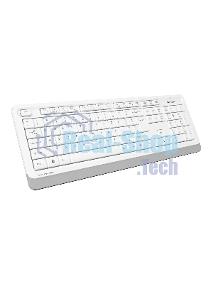Комплект клавиатура+мышь A4Tech FStyler FG1010S беспроводной, USB, 2000 DPI, белый/серый