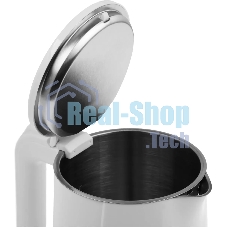 Чайник электрический Centek CT-0005 2200 Вт, 1.7 л, белый