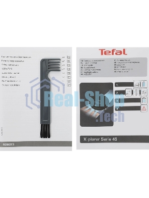 Робот-пылесос Tefal RG8227WH белый, 2600 мА·ч Li-Ion, уборка сухая, пылесборник контейнер 0.44 л