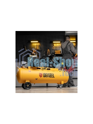 Компрессор воздушный Denzel рем. привод BCW3000-T/100, 3,0 кВт, 100 литров, 520 л/мин