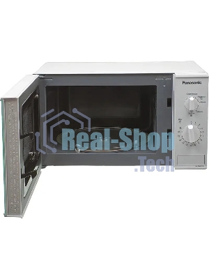 Микроволновая печь Panasonic NN-SM221WZPE белый, 20 л, 800 Вт, переключатели - поворотный механизм