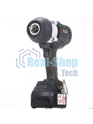 Профессиональный бесщеточный гайковерт аккумуляторный KLPRO KLSS18BHX-50 (18В, Li-ion-2шт, 5.0Ач, 800Нм, 2 скорости, подсветка,З/У,в кейсе)