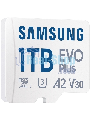 Флеш карта Samsung EVO Plus MicroSDXC MB-MC1T0SA/KR 1Tb A2 U3 V30 +SD Adapter