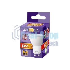Лампа светодиодная JazzWay PLED-SP 7Вт 3000К теплый белый GU10 520лм 230В