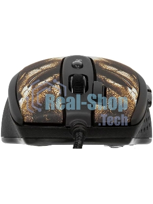 Мышь проводная A4Tech XL-750BH черный, 3600 dpi, USB, кнопки - 7