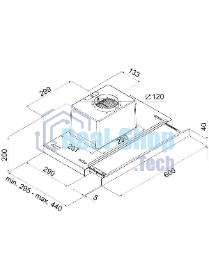 Вытяжка встраиваемая Maunfeld Ouse Touch Glass 60 белый, 60 см, 750 куб. м/ч, 48 дБ