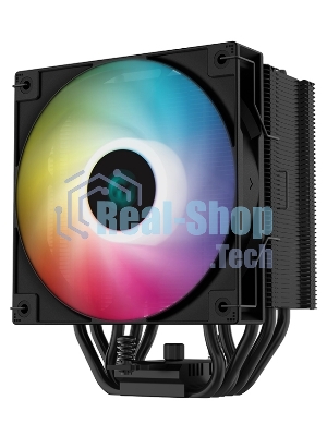 Кулер для процессора DEEPCOOL AG500 BK ARGb черный, 120 мм, алюминий/медь, 1850 об/мин, 29.4 дБ, 4 pin, 240 Вт, 155 мм