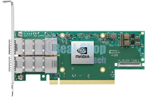Сетевая карта Infiniband/ Nvidia ConnectX-6 DE InfiniBand adapter, HDR, single-port QSFP56, PCIe 4 .0 x16, No Crypto, Tall Bracket