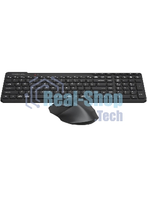Комплект клавиатура+мышь A4Tech FStyler FB2800C Air2 беспроводной, USB + Bluetooth, 2000 DPI, черный/серый