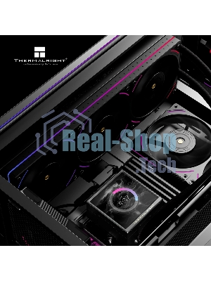 Система водяного охлаждения Thermalright Peerless Vision 360 UB Soc-AM5/AM4/1200/1700/1851 черный 4-pin 28.1dB Al Ret (P-VISION-UB-360-BL-ARGB)