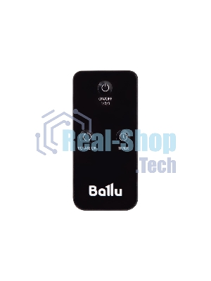 Вентилятор Ballu BIF-8RSO чёрный, настенный, 100 Вт, 6 скоростей, 55 см