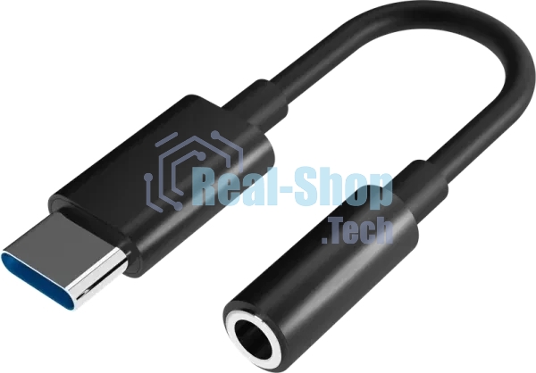 Переходник Defender JACK03-01 3.5 jack (F)-Type-C(M) c ЦАП 1