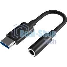 Переходник Defender JACK03-01 3.5 jack (F)-Type-C(M) c ЦАП 1