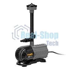 Насос фонтанный Denzel FNP31-24 31 Вт, подъем 2,4 м, 1500 л/ч, колокольчик/2 каскада/гейзер
