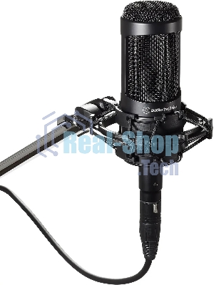 Микрофон проводной Audio-Technica AT2035 черный/черный