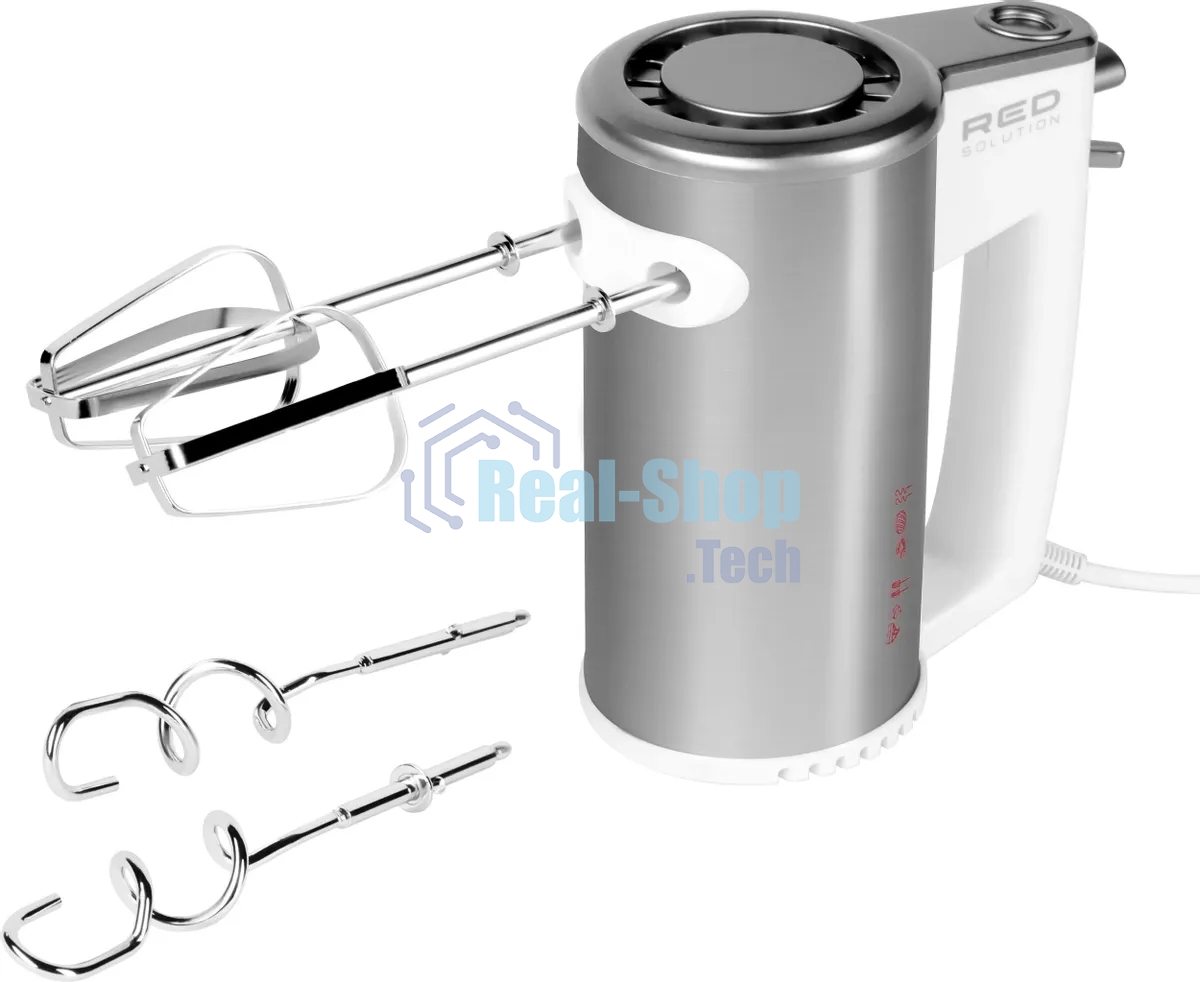 Миксер ручной Red Solution RHM-M2108 500Вт белый/серебристый