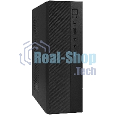 Компьютерный корпус Desktop ExeGate MI-301U-300 (mATX/mini-ITX, 1U-F300S 4см, 1*USB+1*USB 3.0, аудио, черный)