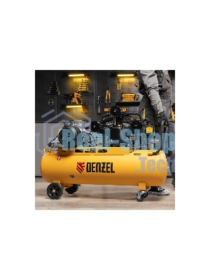 Компрессор воздушный Denzel рем. привод BCW3000-T/100, 3,0 кВт, 100 литров, 520 л/мин