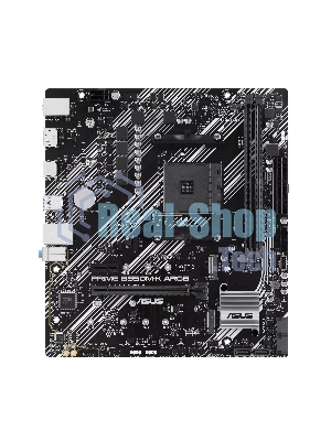 Материнская плата ASUS PRIME B550M-K ARGB, Socket AM4, AMD B550, 2xDDR4, 4xSATA, 2xM.2, 1xPCI-E 4.0 x16, 1xPCI-E x1, 1xHDMI, 1xDP, 1x 1Gb LAN, 4xUSB-A 3.2 Gen 1, 2xUSB-A 2.0, 3x3.5 мм, 7.1, Micro-ATX