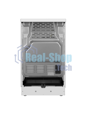 Плита электрическая Maunfeld MEC55CW07 белый, конфорок 4 шт, духовка 60 л, 50 см x 85 см x 60 см