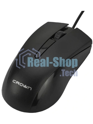 Мышь проводная CROWN CMM-310 черный