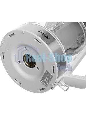 Чайник электрический Haier HK-500 1.7л. 2200Вт серый/белый корпус: стекло/пластик (TD0029955RU)
