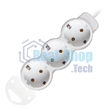 Удлинитель Smartbuy (SBE-16-3-10m-Z) 3 гн х 10,0 м белый