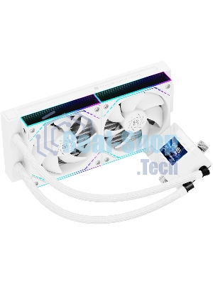 Система жидкостного охлаждения Thermalright Core Matrix 240 Vision (240мм, LED, White, ARGB/Fans: 2x120мм, 68.9CFM, 28.2dBA, 2000RPM/Pump height 64.4мм, Rad thickness 27мм/S: 1700, 1200, 1851, 115X, AM5, AM4)