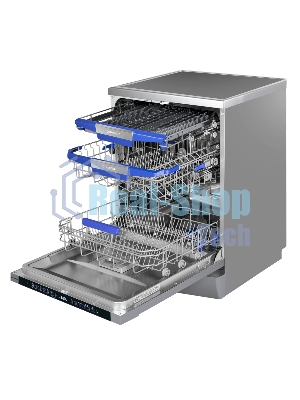 Посудомоечная машина Maunfeld MWF60331S Inverter, нержавеющая сталь, 59.8 см, 14 компл., 42 дБ, класс A+++