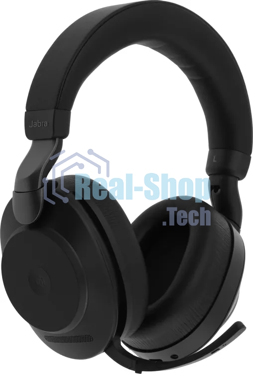 Гарнитура Jabra Evolve2 85 чёрный, беспроводная + проводная, Bluetooth, до 37 ч