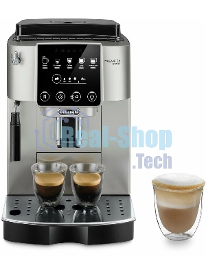 Кофемашина DeLonghi ECAM220.30.SB серебристо-черный, исп. кофе - зерновой/молотый, 1.8 л, 1450 Вт, 15 бар