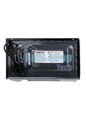 Микроволновая печь Centek CT-1565 черный, 20 л, 700 Вт, переключатели - кнопки, поворотный механизм