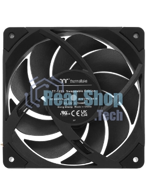 Комплект вентиляторов для корпуса Thermaltake TOUGHFAN EX12 Pro (3 шт.) черный, 120 мм, 2000 об/мин, 29.8 дБ, 4 pin