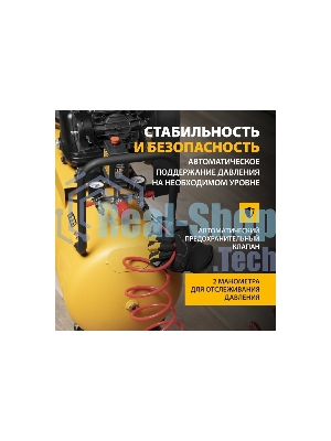Компрессор воздушный Denzel рем. привод BCW3000-T/100, 3,0 кВт, 100 литров, 520 л/мин