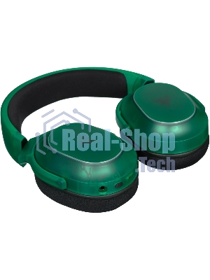 Гарнитура Razer Barracuda X Chroma Phantom Green Edition зелёный, беспроводная, Bluetooth, до 70 ч, подсветка
