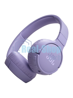 Беспроводные/проводные наушники JBL Tune 670NC фиолетовый, накладные, Bluetooth + проводной, активное шумоподавление