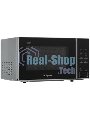 Микроволновая печь Hotpoint MWHA 201 SB серебристый, 20 л, 700 Вт, переключатели — сенсор