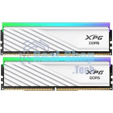 Оперативная память XPG Lancer Blade RGB, DDR5, 32GB (2x16 GB), 6000 MHz, CL36, радиатор, RGB, белый