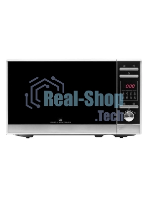 Микроволновая печь General Electronics GE DG420S атласное серебро, 20 л, 700 Вт, переключатели - сенсор, кнопки, поворотный механизм