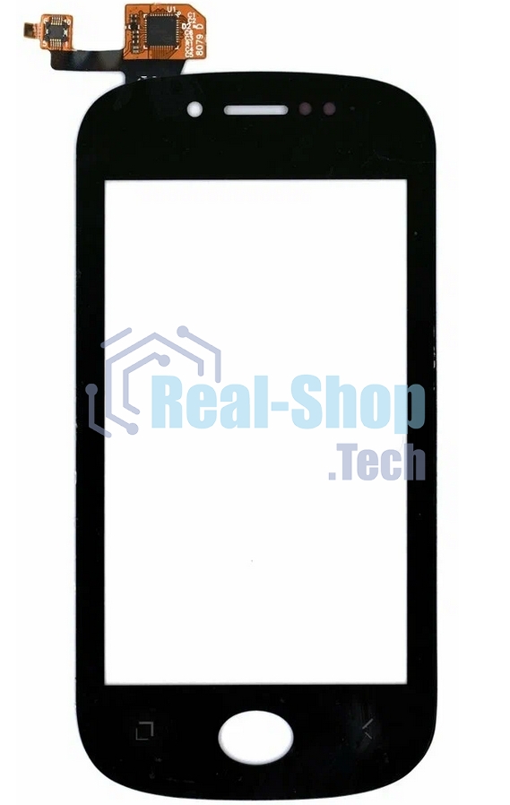 Сенсорное стекло (тачскрин) для Fly IQ448 Chic, черное