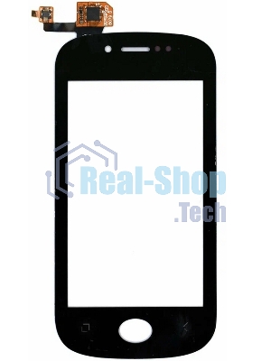 Сенсорное стекло (тачскрин) для Fly IQ448 Chic, черное