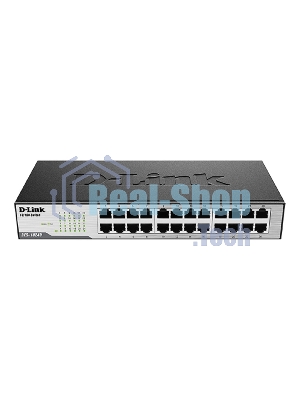 Коммутатор неуправляемый D-Link DES-1024D/H2A с 24 портами 10/100Base-TX