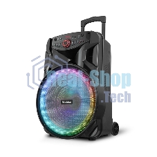 Портативная акустика Blackton Bt PBS2115 черный Мощность RMS 40 Вт Bluetooth
