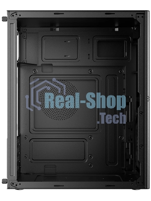 Компьютерный корпус CBR mATX Minitower V863, без БП, 1хUSB 3.0 Type C, 1хUSB 3.0, 1хUSB 2.0, HD Audio+Mic, черный PCC-MATX-V863-WPSU